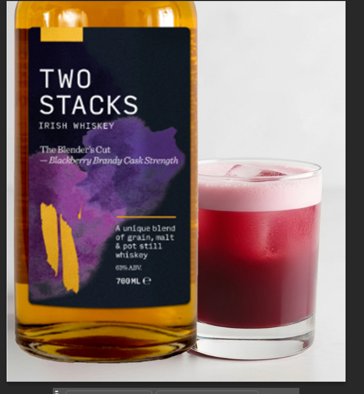 BLACKBERRY WHISKEY SOUR